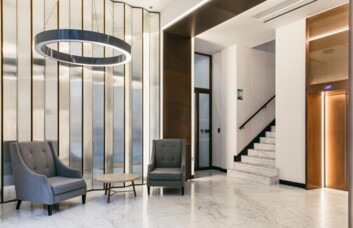 The reception at Leadenhall Street, Knotel in Fenchurch Street