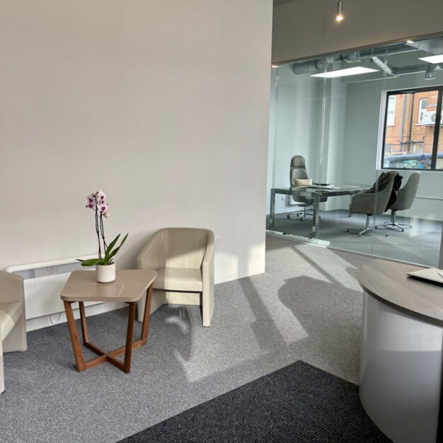 Reception area at Finchley Road, Rukman Ltd in Finchley Road