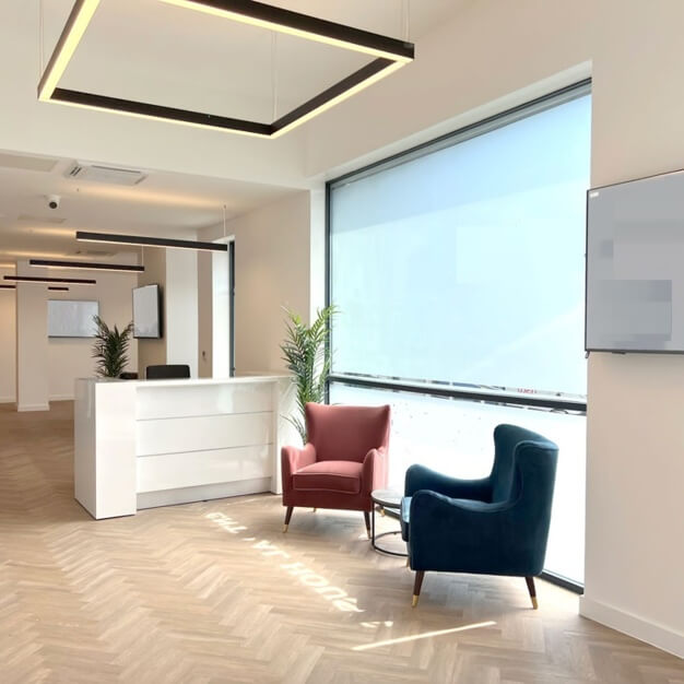 Reception in Ballards Lane, Cubix Ltd, Finchley
