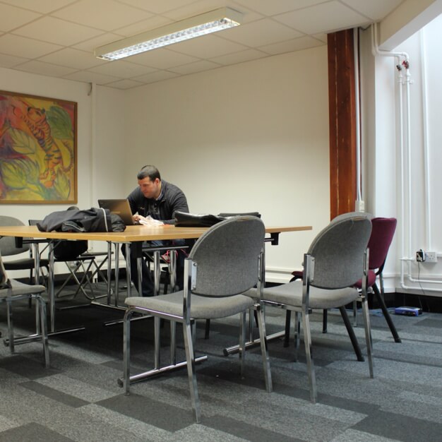 A breakout area in Durham Road, The Ethical Property Company Plc, Finsbury Park