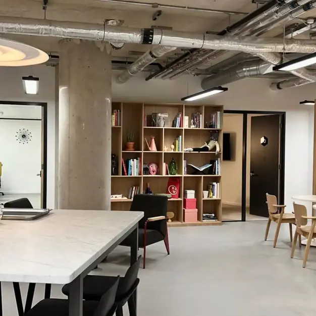 Breakout area at City North Place, Regus in Finsbury Park
