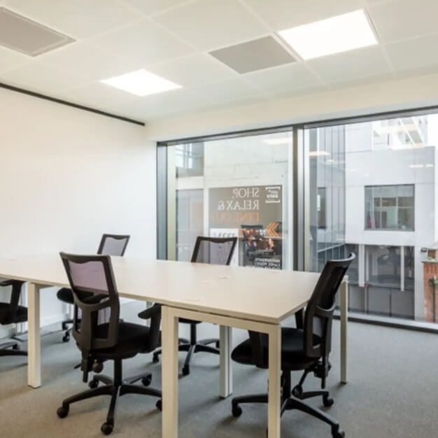 Dedicated workspace, City North Place, Regus in Finsbury Park