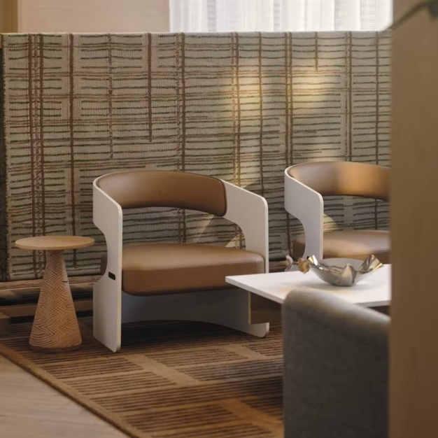 A breakout area in Riding House Street, The Office Group Ltd. (FORA), Fitzrovia
