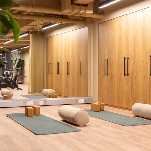 A fitness studio within Great Portland Street, Landmark Space (Fitzrovia)