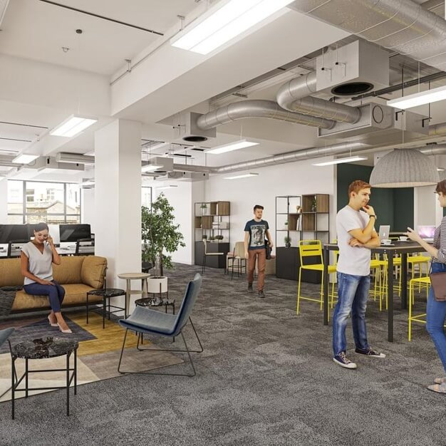 Breakout area - Charlotte Street, Knotel in Fitzrovia