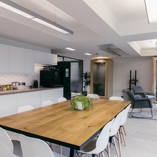 Breakout space in Charlotte Street, Knotel (Fitzrovia)