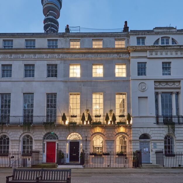 Building external - Fitzroy Square, Workpad Group Ltd, Fitzrovia