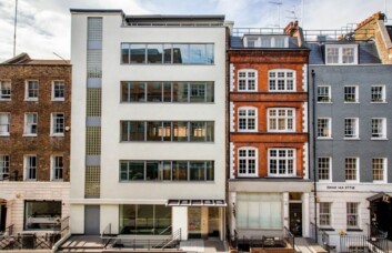 Building external for Newman Street, Landmark Space, Fitzrovia