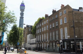 Building outside at Fitzroy Street, Kindplace Ltd, Fitzrovia