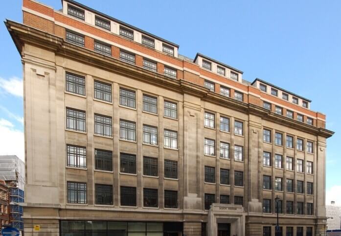Building outside at Great Portland Street, Landmark Space, Fitzrovia