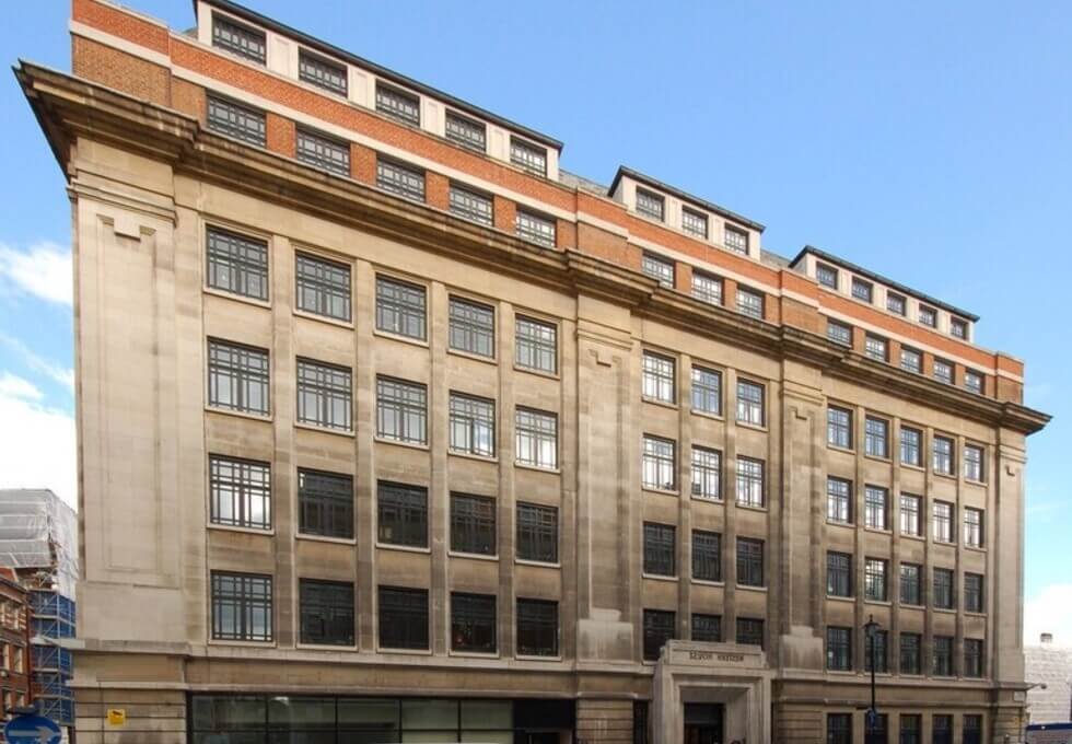Building outside at Great Portland Street, Landmark Space, Fitzrovia