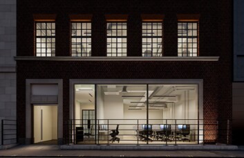 Building outside at Newman Street, Newman Offices Ltd, Fitzrovia