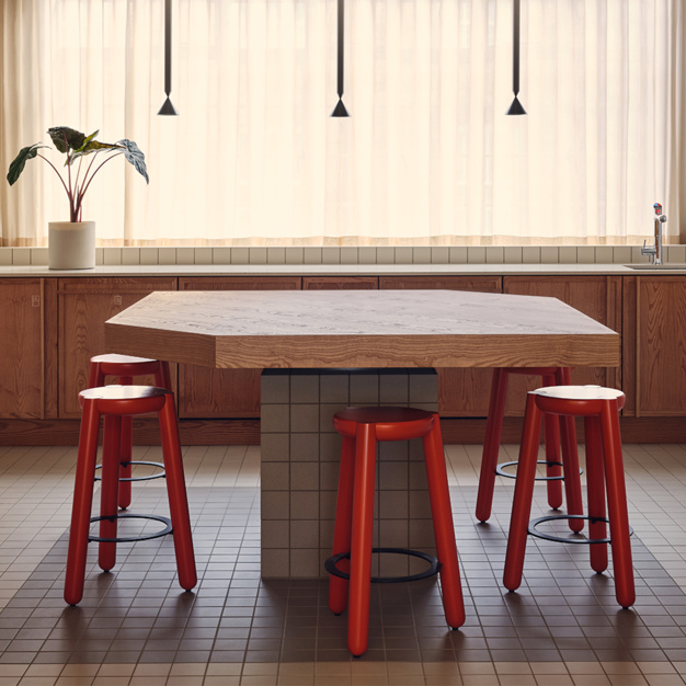 Client Breakout space - Great Titchfield Street, FORA in Fitzrovia