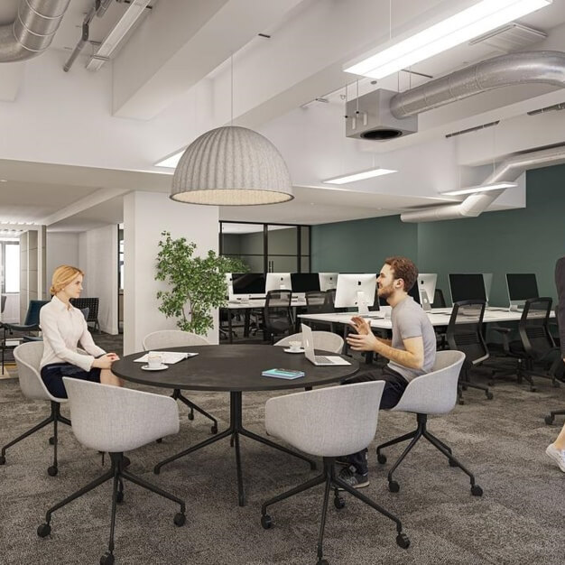Communal Space at Charlotte Street, Knotel in Fitzrovia