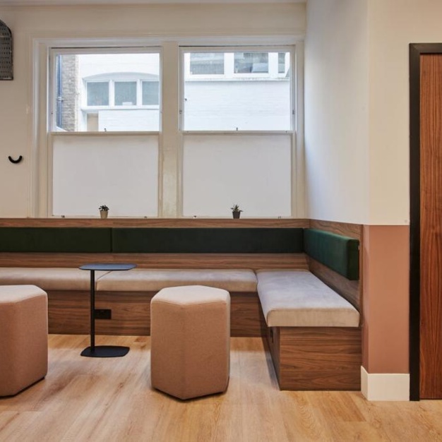Dedicated breakout area at Newman Street, Situu in Fitzrovia