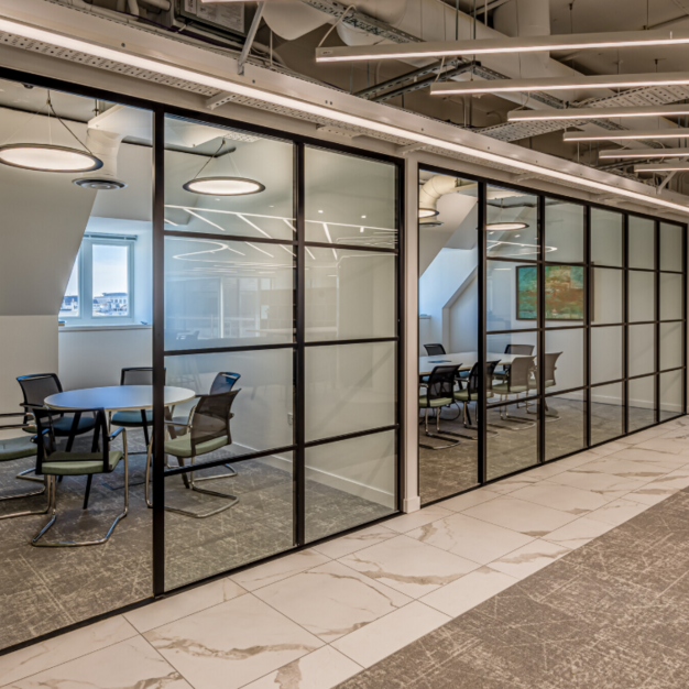 Dedicated meeting room at Great Titchfield Street, Base Offices in Fitzrovia