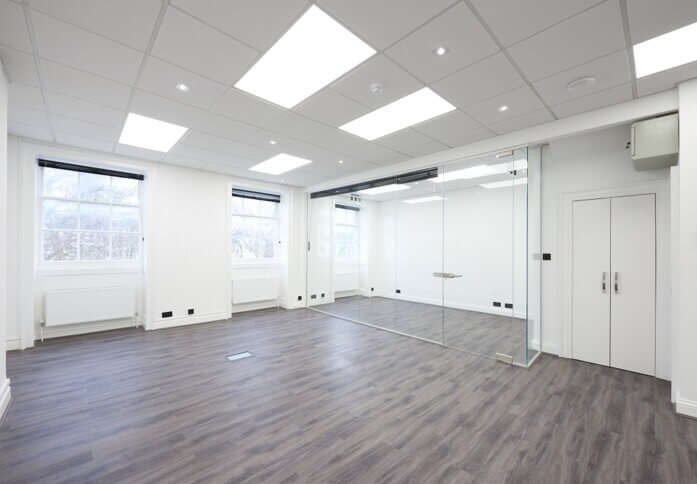 Dedicated workspace, Fitzroy Square, Workpad Group Ltd in Fitzrovia