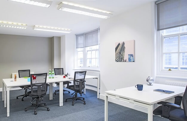 Dedicated workspace in Bolsover Street, Regus, Fitzrovia