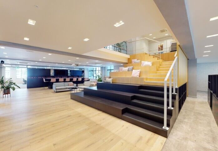 Event space in Berners Street, Kitt Technology Limited (Fitzrovia)