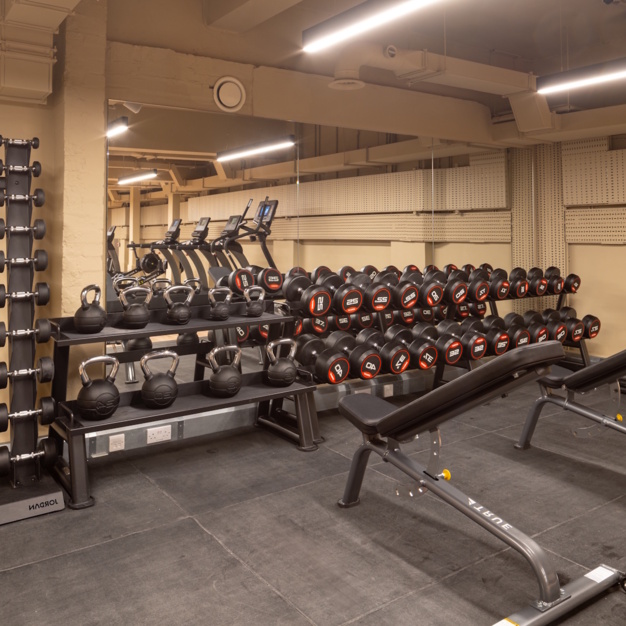 Gym at Great Portland Street, Landmark Space in Fitzrovia