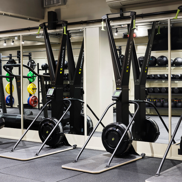 Gymnasium at Great Titchfield Street, FORA in Fitzrovia