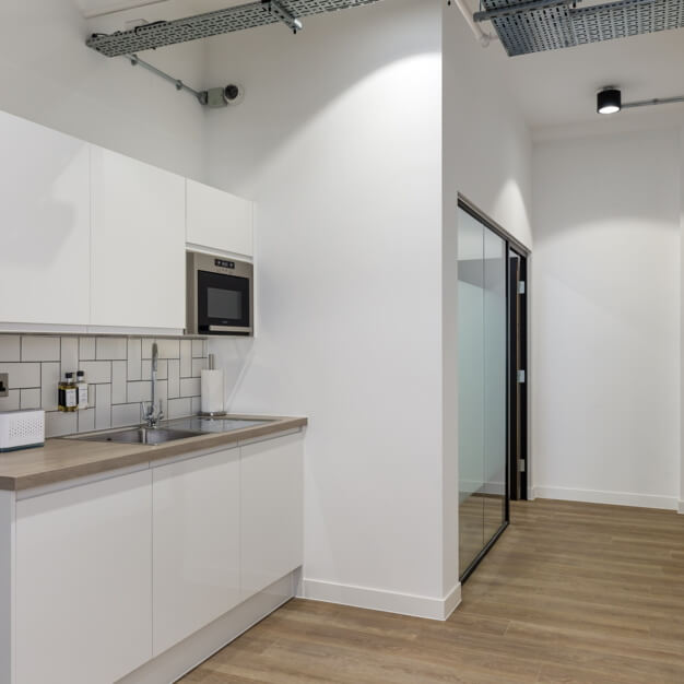 Kitchen at Newman Street, Newman Offices Ltd in Fitzrovia