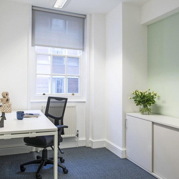 Private workspace, Bolsover Street, Regus in Fitzrovia