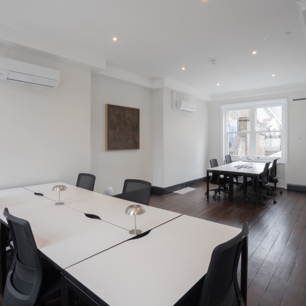 Private workspace on Eastcastle Street, Workpad Group Ltd in Fitzrovia