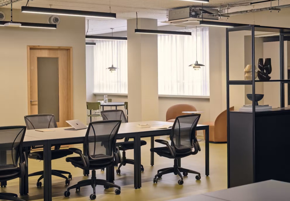 Private workspace, Riding House Street, The Office Group Ltd. (FORA) in Fitzrovia