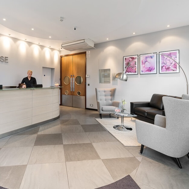 Reception in Mortimer Street, Langham Estate - Gilmoora House, Fitzrovia