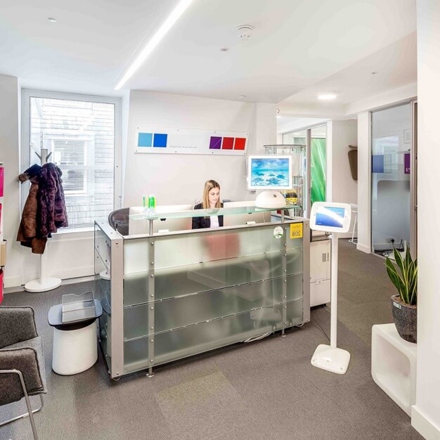 Reception in Rathbone Place, E Office, Fitzrovia