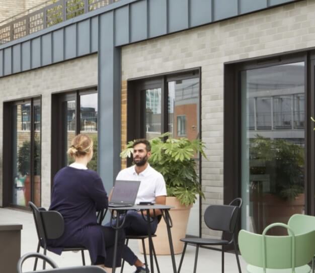 Roof terrace at Berners Street, FORA in Fitzrovia