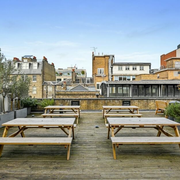 Roof terrace - Berners Street, Kontor in Fitzrovia