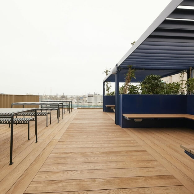 Roof terrace - Little Portland Street, RX in Fitzrovia