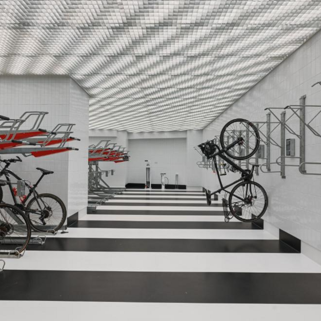 Room for bikes at Great Titchfield Street, Fitzrovia, Base Offices