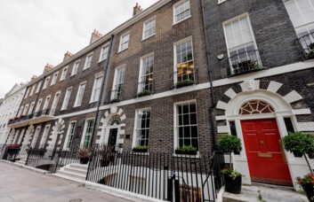 The building at Bedford Square, Grafter Offices in Fitzrovia