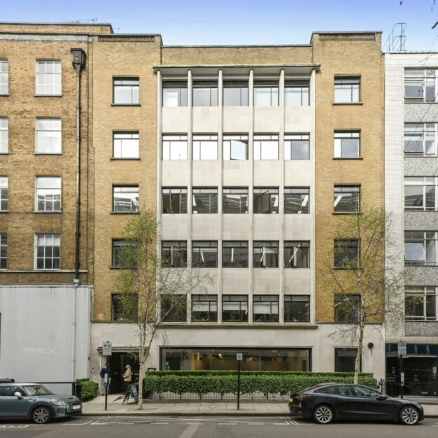 The building at Berners Street, Kontor, Fitzrovia