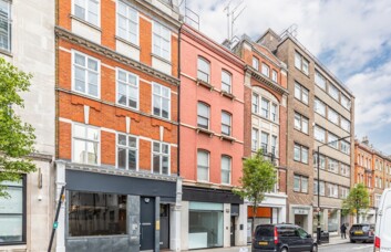 The building at Eastcastle Street, Workpad Group Ltd in Fitzrovia