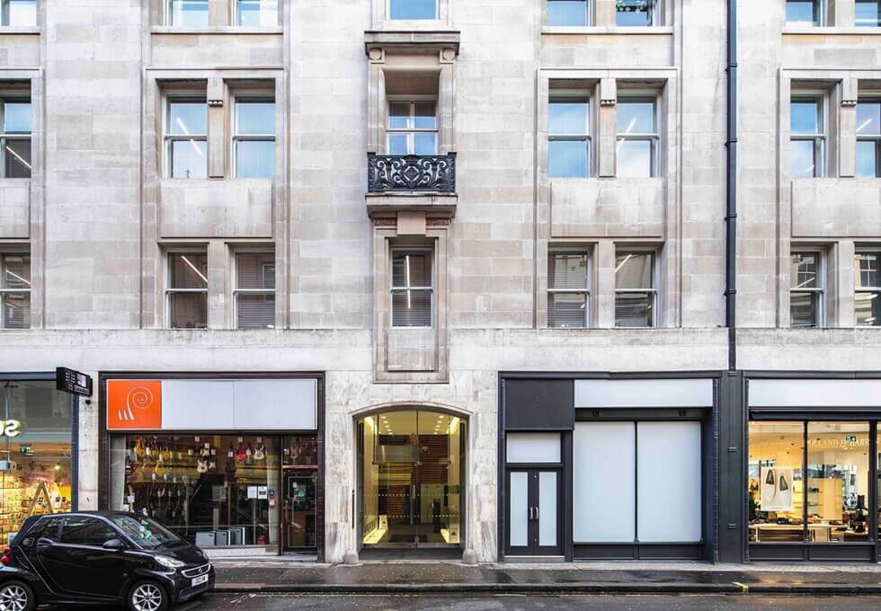 The building at Rathbone Place, E Office in Fitzrovia