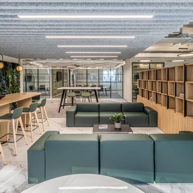 The dedicated breakout area - Great Titchfield Street, Fitzrovia, Base Offices