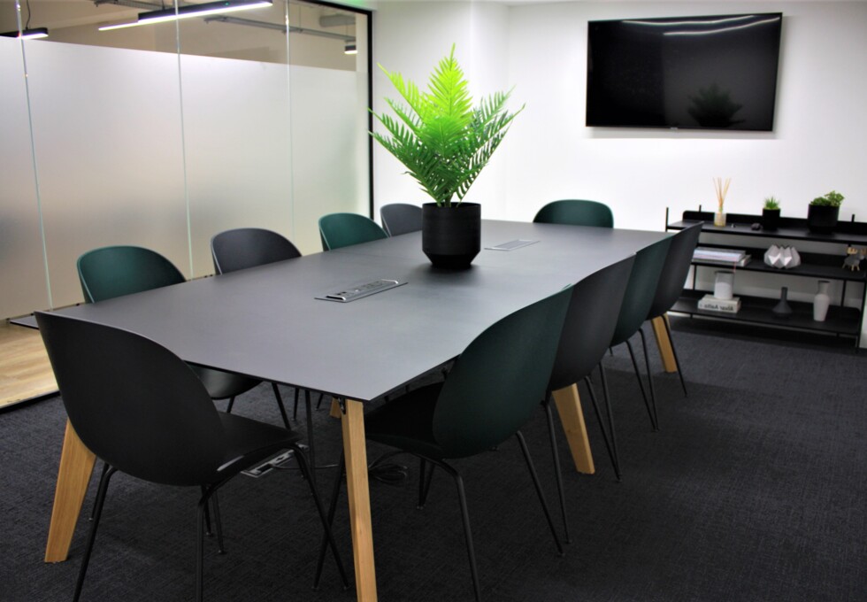 The meeting room at Newman Street, Newman Offices Ltd in Fitzrovia