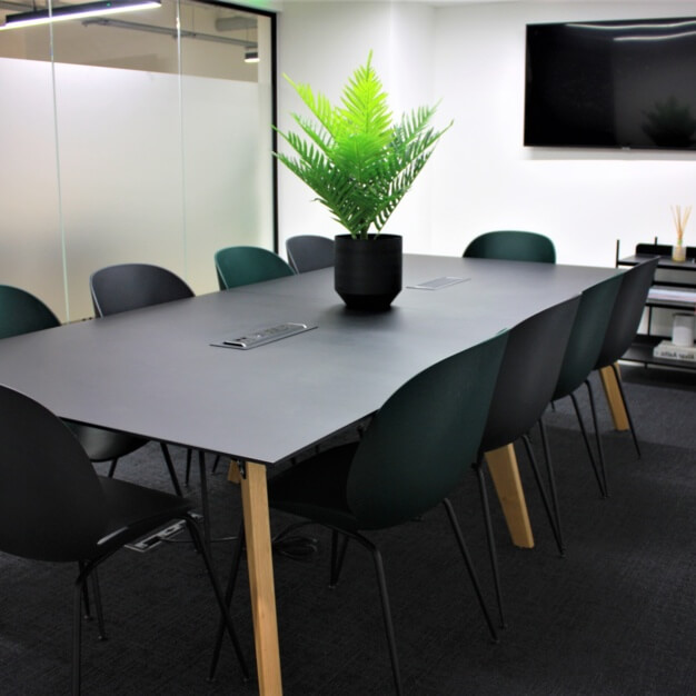 The meeting room at Newman Street, Newman Offices Ltd in Fitzrovia