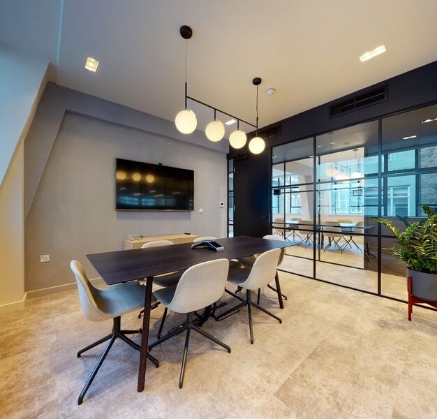 The meeting room - Berners Street, Kitt Technology Limited in Fitzrovia