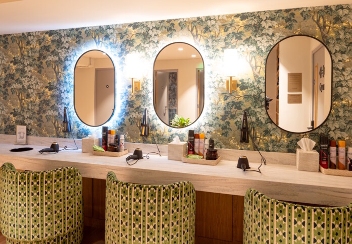 WC for clients at Great Portland Street, Landmark Space (Fitzrovia)