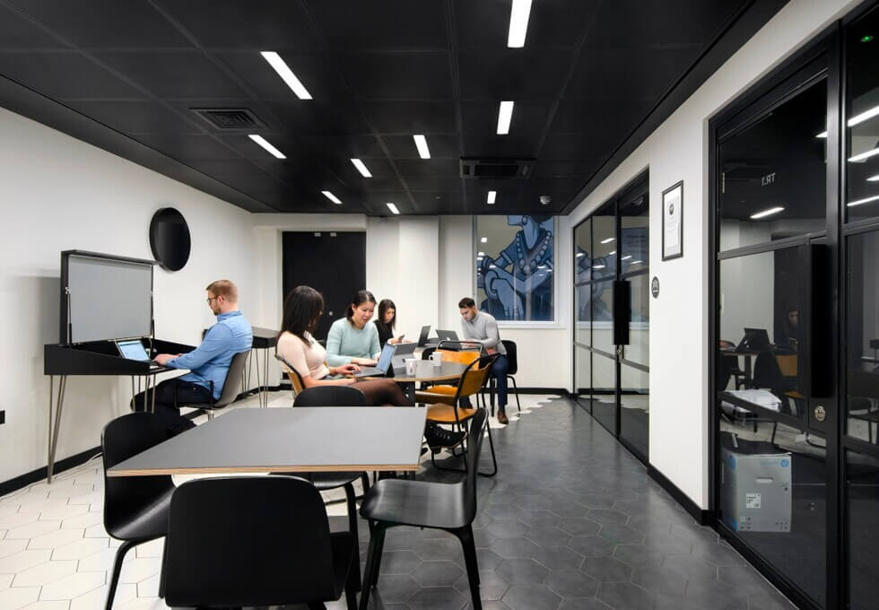 Breakout space for clients - Fleet Street, Workspace Group Plc in Fleet Street