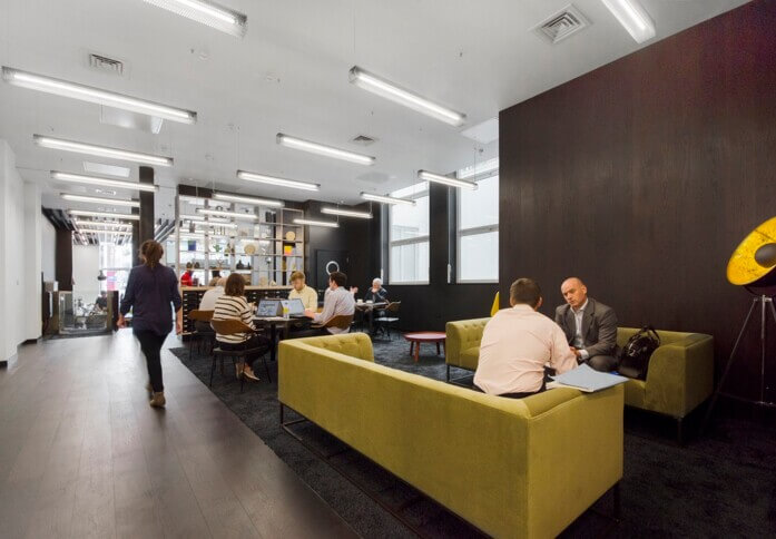 Breakout space in Fleet Street, Workspace Group Plc (Fleet Street)