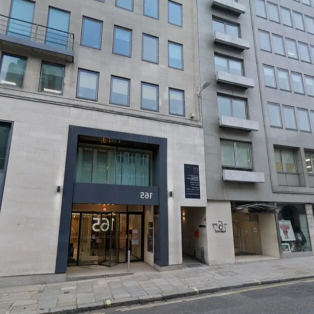Building outside at Fleet Street, WeWork, Fleet Street