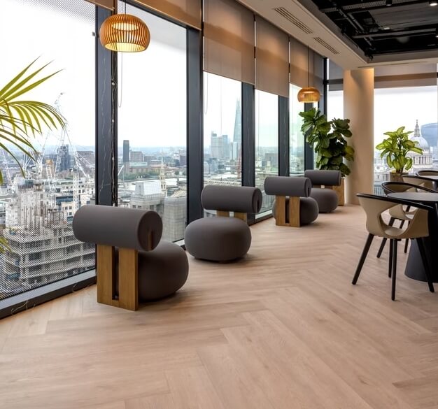 Dedicated breakout space for clients, in New Street Square, Made (Fleet Street)