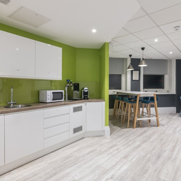 Kitchenette at Fleet Street, Regus in Fleet Street