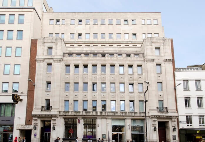 The building at Fleet Street, Workspace Group Plc, Fleet Street